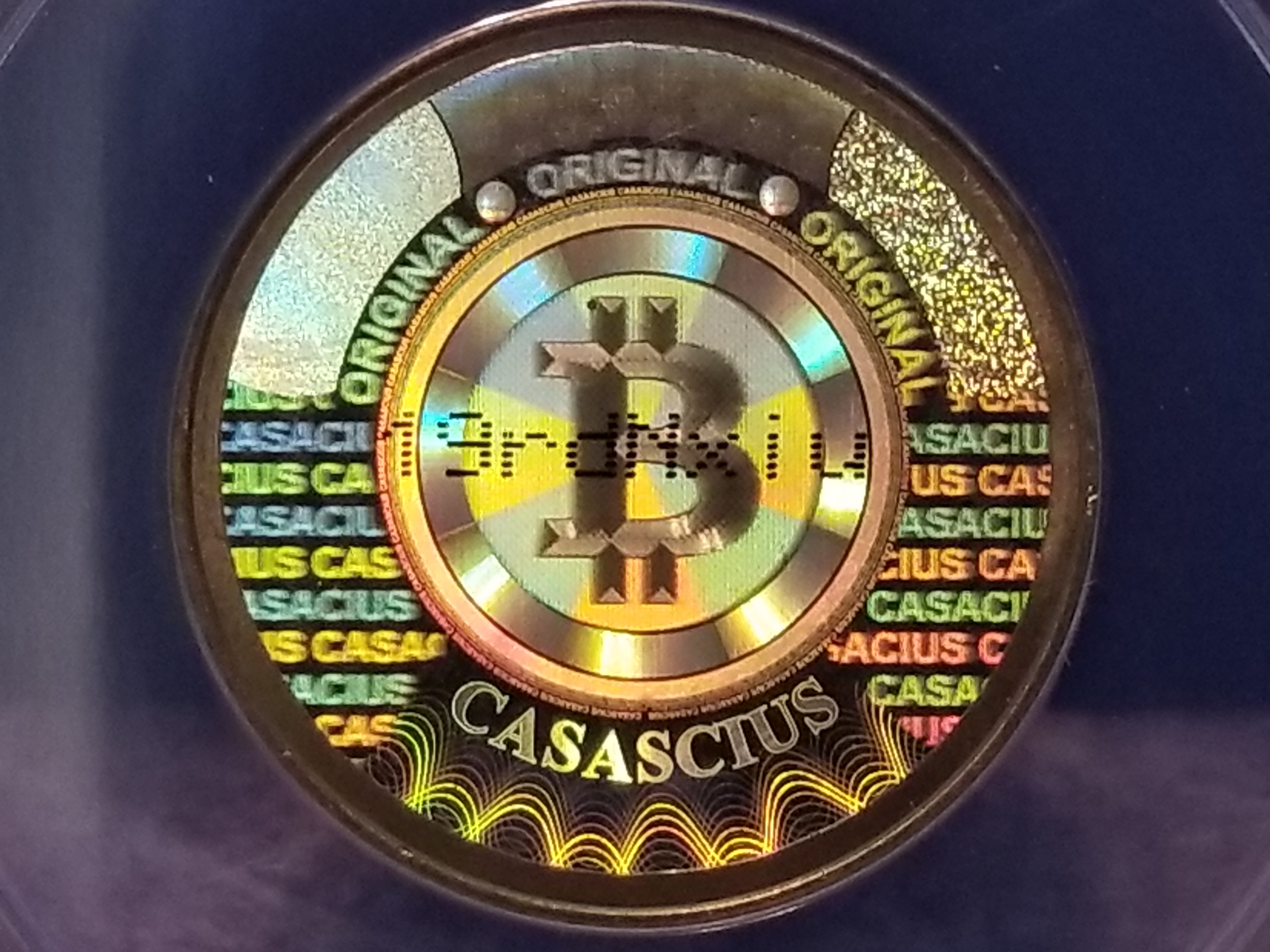 Casascius 2011 error coin