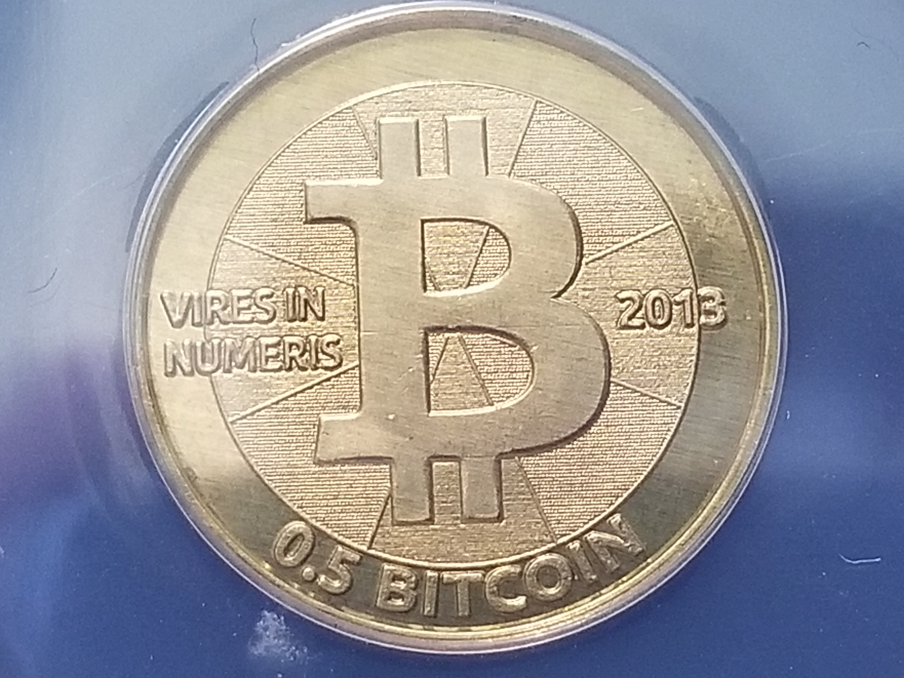 2013 Casascius 0.5 BTC